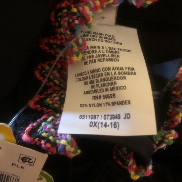 BECCA Plus Size Mardi Gras One Piece Swimsuit - Picture 5 of 5